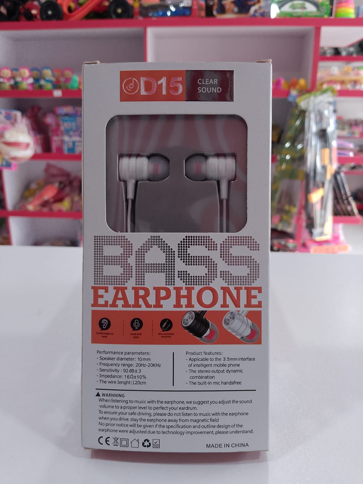 Universal Stereo Earphones 