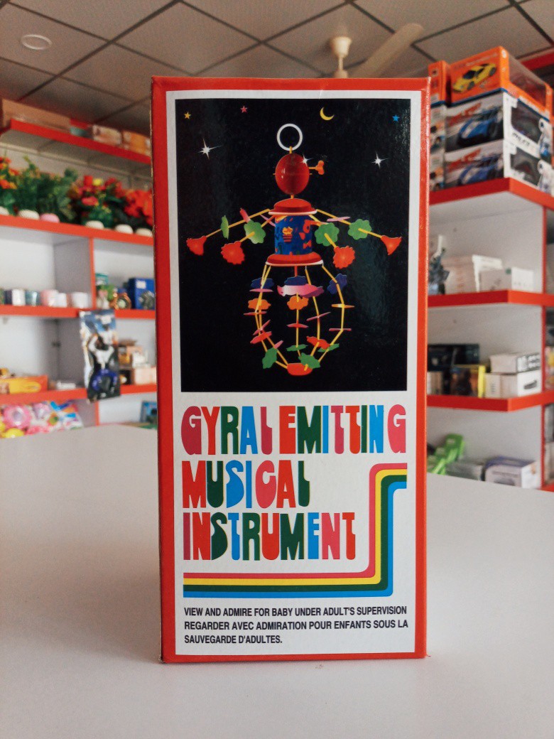 Gyral Emitting Musical Instrument 