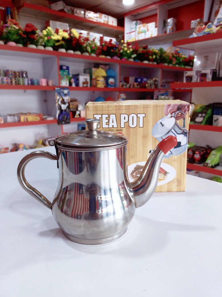 Classic Stainless Steel Tea Pot 