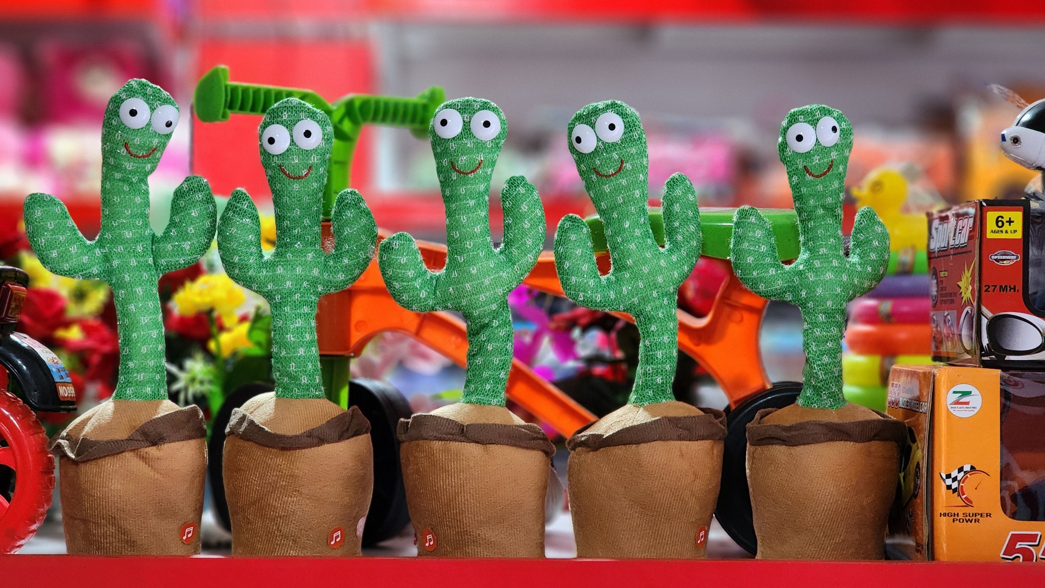 Dancing & Mimicking Cactus Toy 