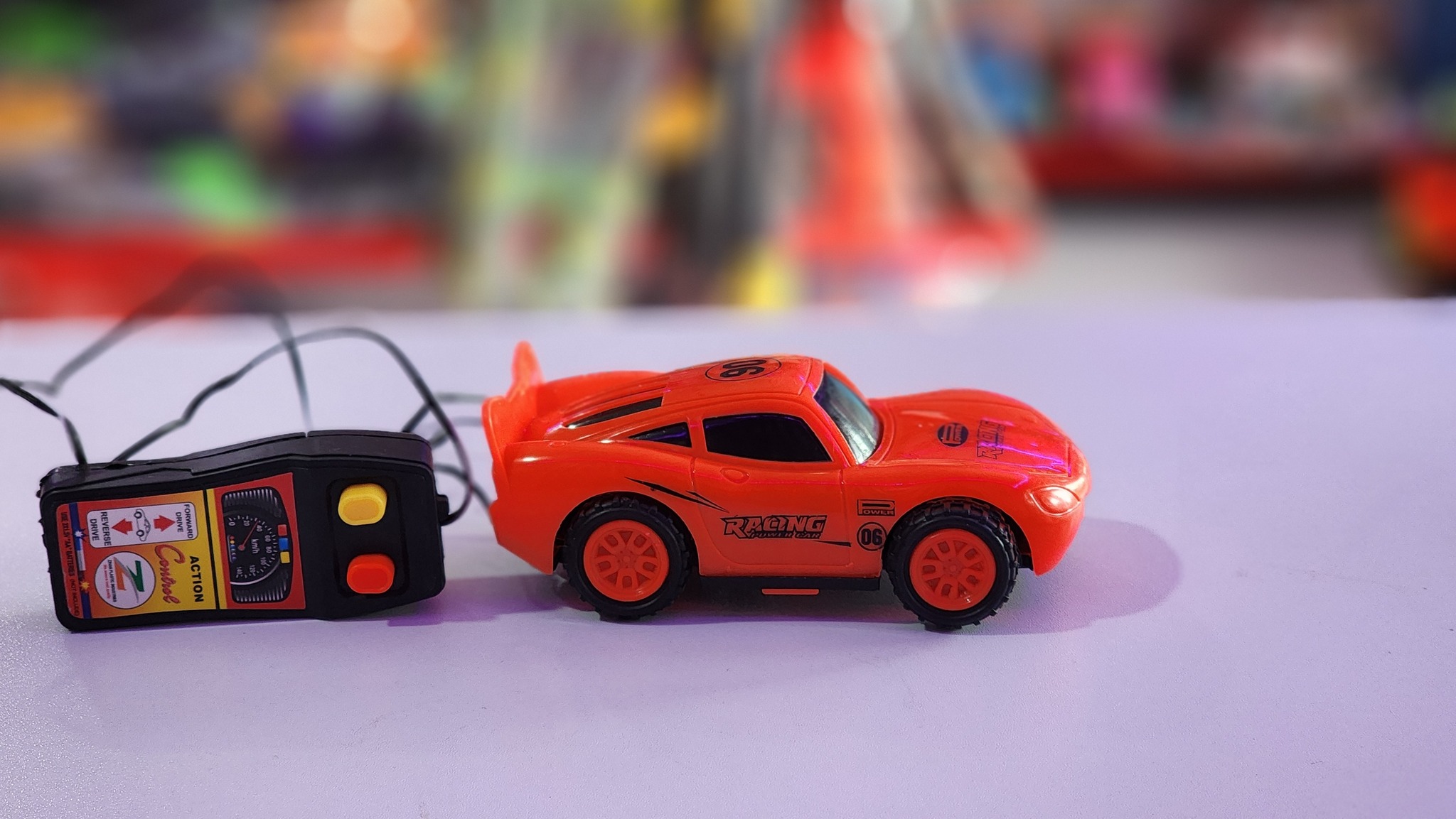 Wired Remote Control Racing Car